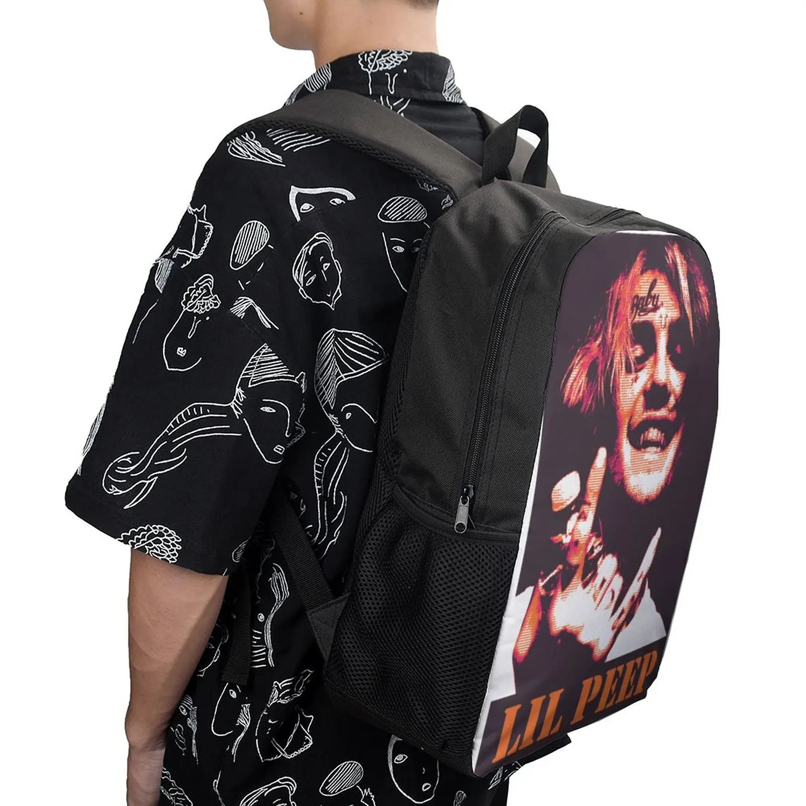 

Lil Pee 17 Inch Shoulder Backpack Vintage Picnics Vintage Lasting Cosy Knapsack