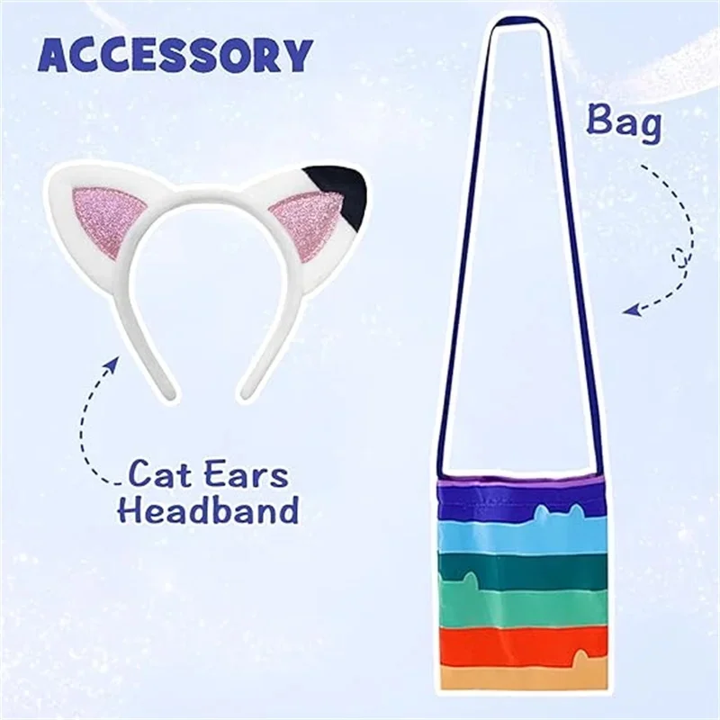 Детские летние комплекты из 4 предметов с героями мультфильмов для девочек