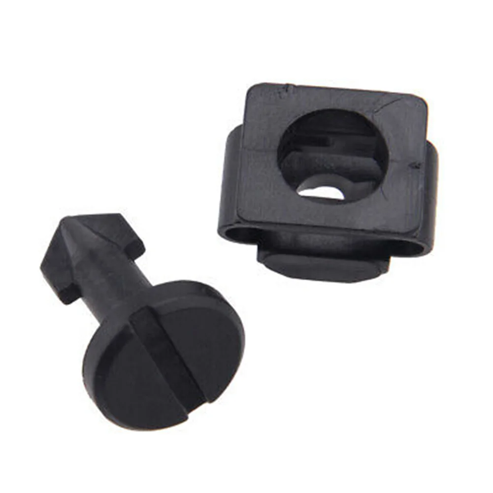 

1set Plastic Engine Cover Stud & Stay Grommet Kit Car Engine Cover Screw Fixing Clip + Base 91501-SS8-A01 For Honda