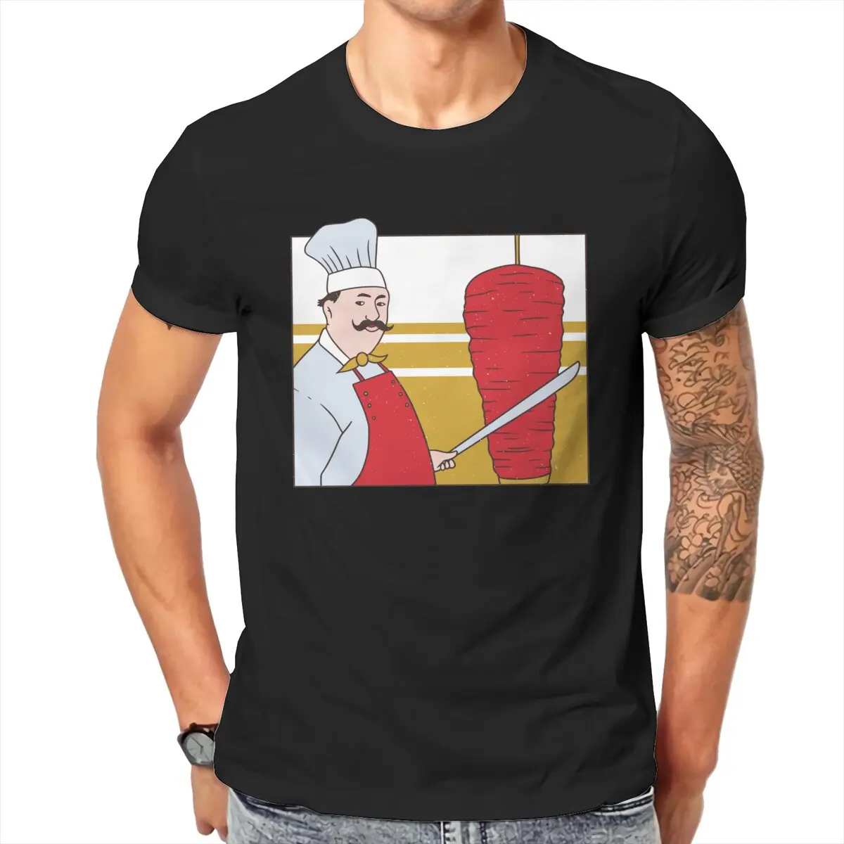 Футболка мужская с круглым вырезом из чистого хлопка 4XL 5XL |