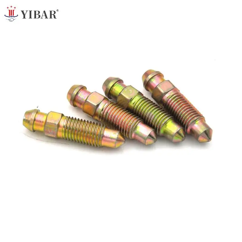 

4 шт M8 X 1,0 мм винтовая соска для мотоцикла велосипеда тормозной суппорт со стальным отверстием