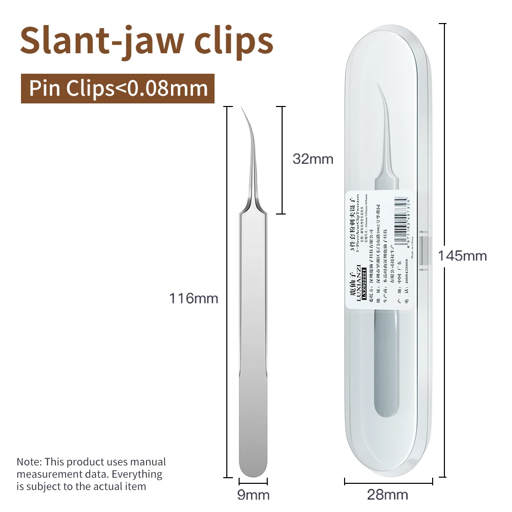 

Пинцет LUXIANZI из нержавеющей стали