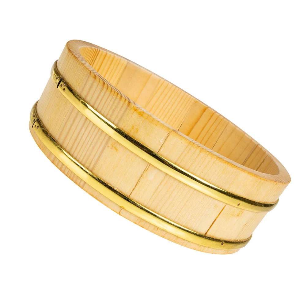 Ведро для суши рисовое дерево кухонный контейнер хранения сервировочный поднос