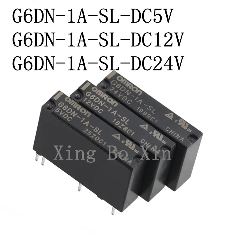 

5pcs 100% Brand New G6DN-1A-SL-DC5V G6DN-1A-SL-DC12V G6DN-1A-SL-DC24V Small Relay 4 Pins 5A A Set Of Normally Open In