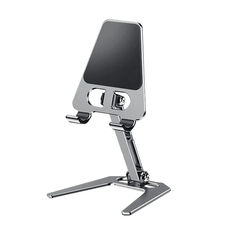 

Aluminum Alloy Smartphone Mount Phone Holder Folding Desktop Adjustable Universal Support Stand For Ipad Tablet Iphone Samsung