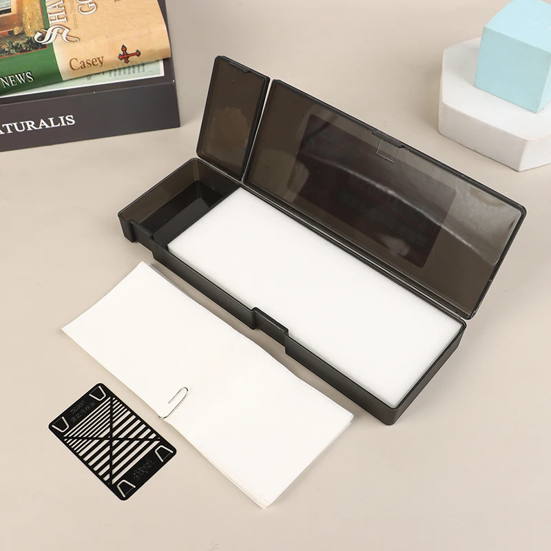 Портативная влажная палитра для миниатюрной живописи акриловые краски