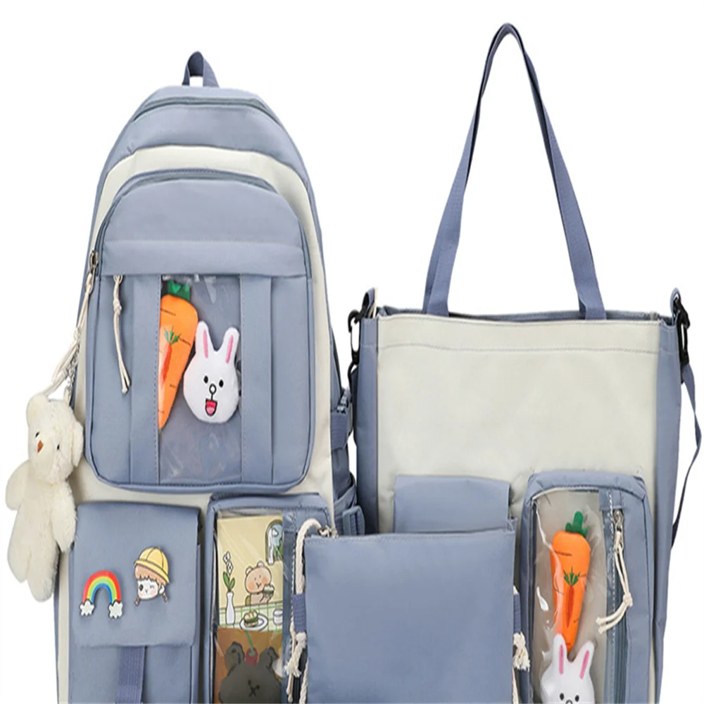 Легкий милый рюкзак для девочек учеников начальной школы от 3 до 6 классов с