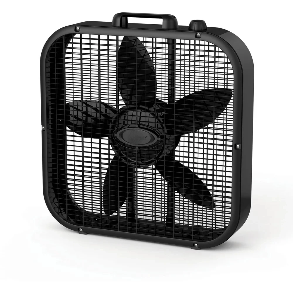 

3-Speed Box Fan, Model B20401, Black