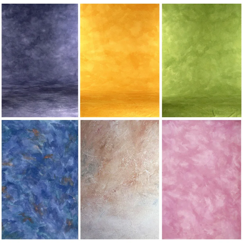 

Photorealistic Fabric Vintage Hand Painted Photography Backdrops Props Grunge Portrait Photo Studio Background LCJDX-87