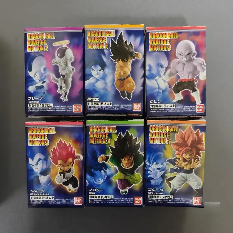 Коллекционная фигурка Bandai Dragon Ball ADVERGE MOTION3 в коробке-сюрпризе, ПВХ, для хобби, декора, подарка, статуэтка, модель (art.: 3920db9c4db15) - 3920db9c4db15