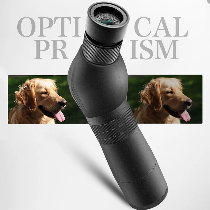 

HD BAK4 Prism 15-45X Zoom Spotting Scope Telescope Powerful Binoculars Long Range Waterproof Monocular for Hunting Birdwatching