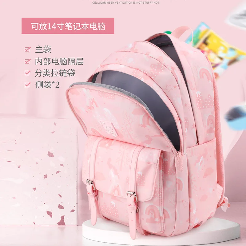 Trolley Children school bags for Girls wheeled Detachable Backpack Kids travel luggage book bag Schoolbag Mochilas Escolares