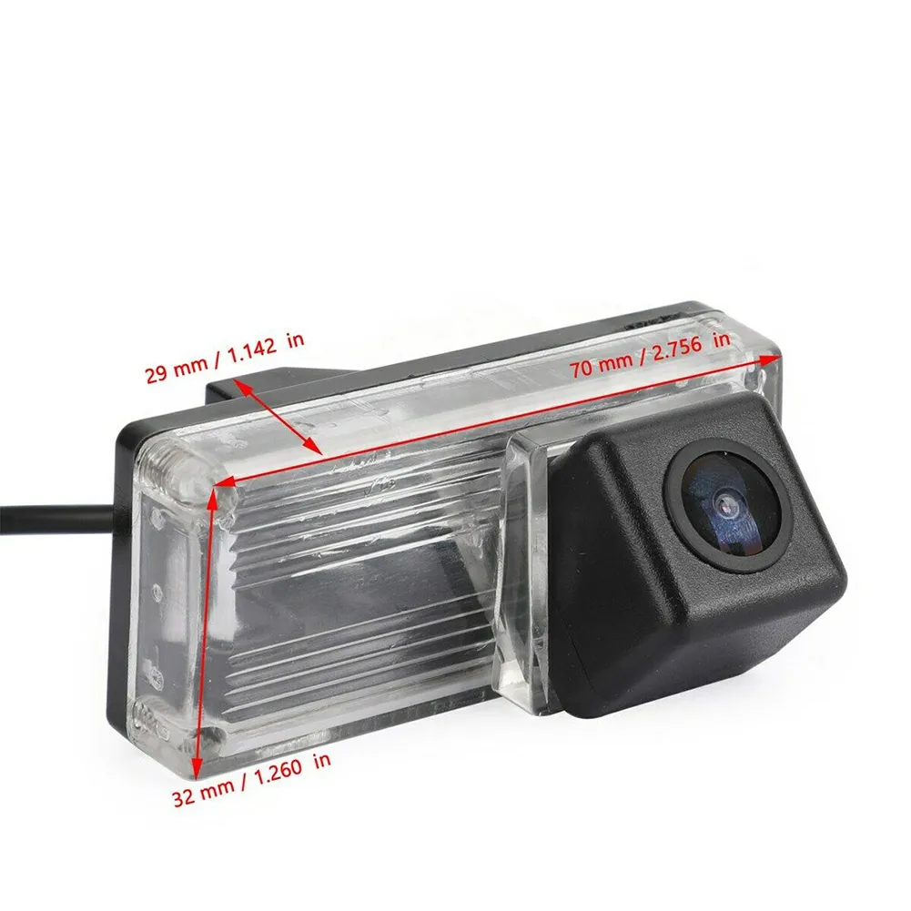 

High Quality New Practical Car Rear View Camera Backup AUTO PAL System Parts Replacement SHARP 1/4inches CCD 12V