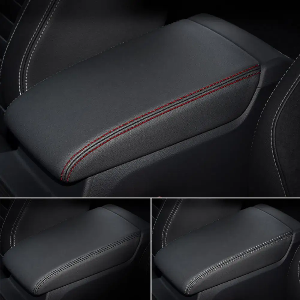 

Seat Box Cover Wear-resistant Breathable Relieve Car Seat Armrest Protector Armrest Box Cover for Automobile