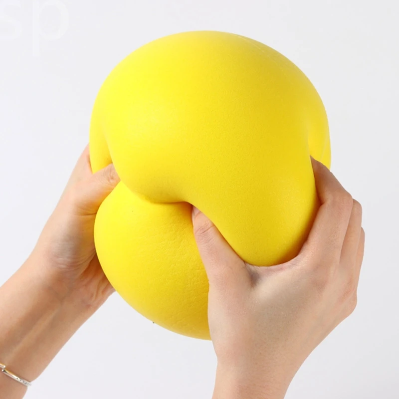 

New Children Toy Skip Ball Elastic Foam Dodge Ball Soft PU Sensory Fidget Outdoor Activity Toy for Kids Adults Pool Balls Racket