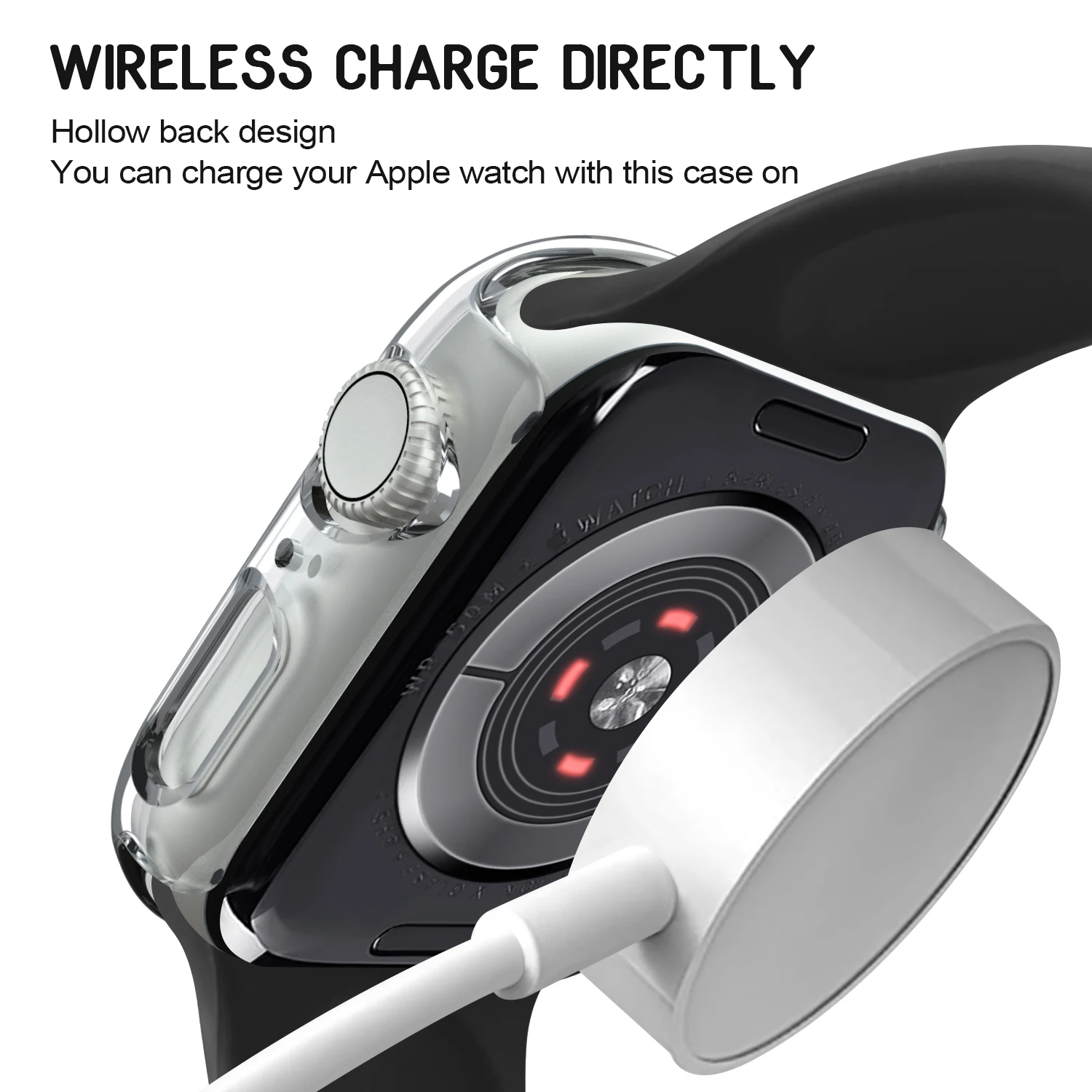 Matte Cover for Apple Watch 45mm 41mm 38mm 42mm 40mm 44mm, Hard PC Bumper Protective Case Frame for iWatch SE 8 7 6 5 4 3 2 1