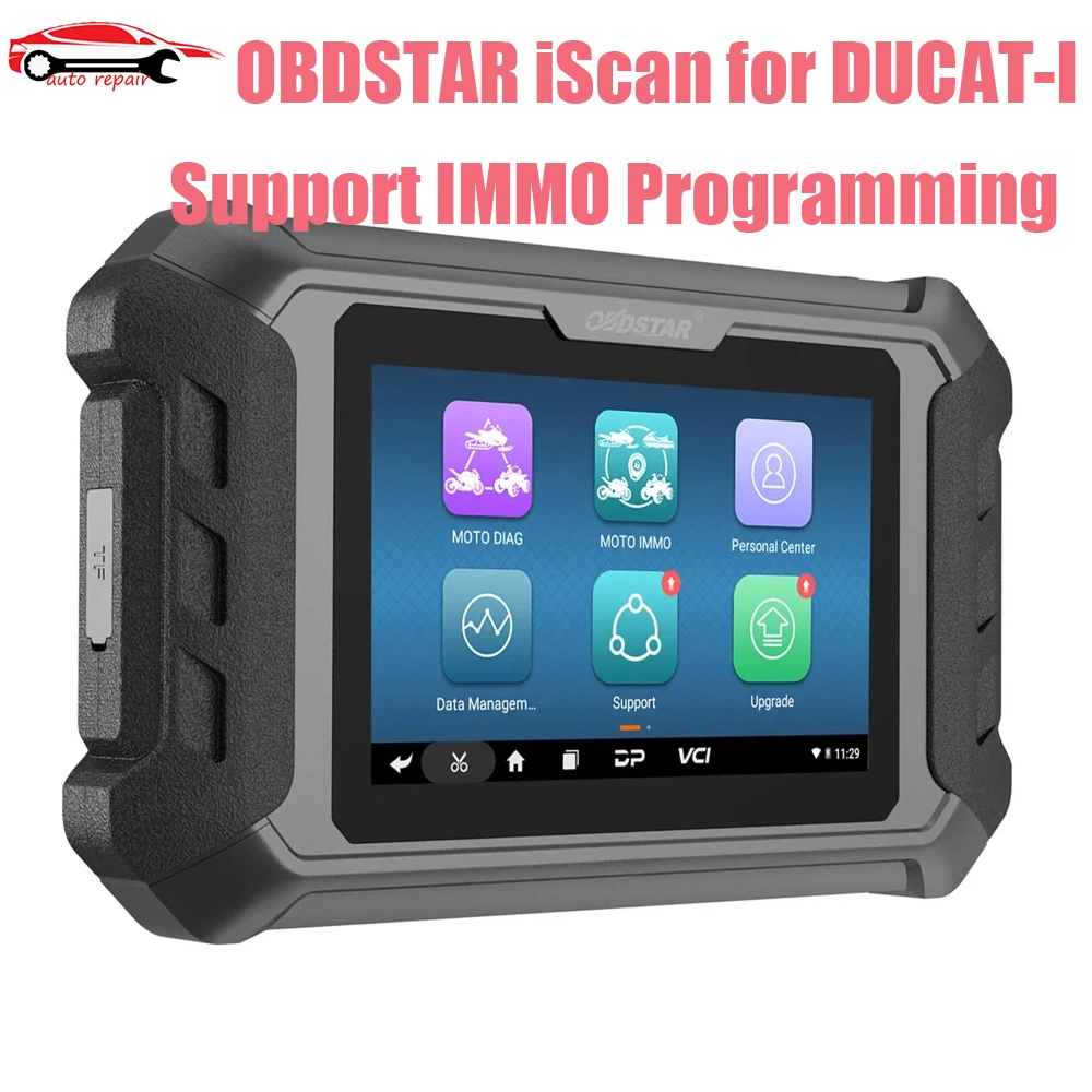 

Диагностический инструмент OBDSTAR iScan для мотоцикла, сканер OBD2 с поддержкой программирования и кодирования IMMO, автомобильный диагностический инструмент