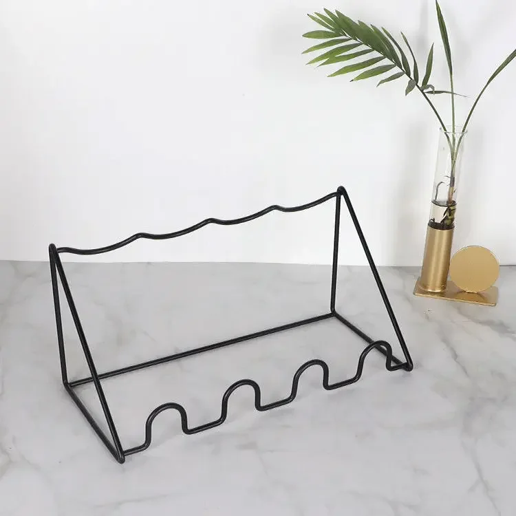 Железная витрина для вина оригинальная стойка многофункциональный держатель