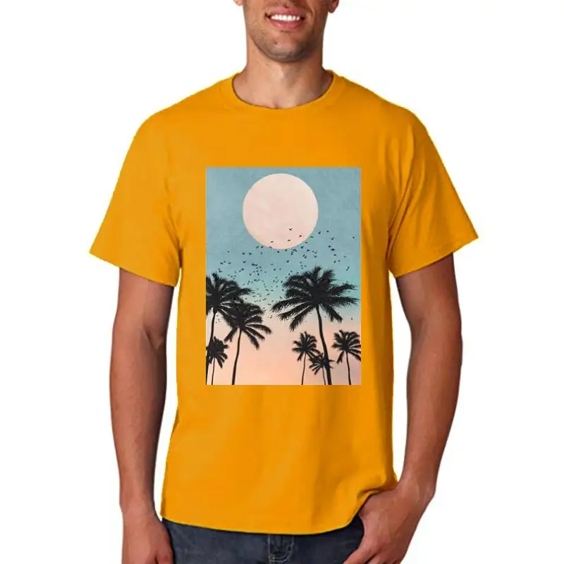 

2022 Women Cartoon Beach Happy Vacation Holiday Fashion Ladies Summer Lady Print Tee Stylish T Top Tshirts Clothes T-Shirt