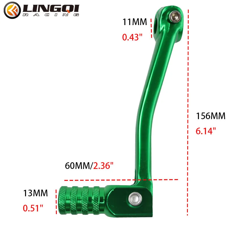 Складной рычаг переключения передач из алюминиевого сплава с ЧПУ для мотоцикла