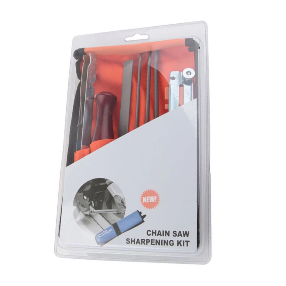 

Low Noise Workshop Equipment Sharpener Tools Files 4/4.8/5.5mm 9PCS Chainsaw Chain Flat File Guide Bar Hand Tools