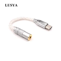 lusya 8 cores sterling silver es9280c pro decoding dac amp line dsd lossless amplifier type c to 2 5mm 4 4mm 3 5mm t1410