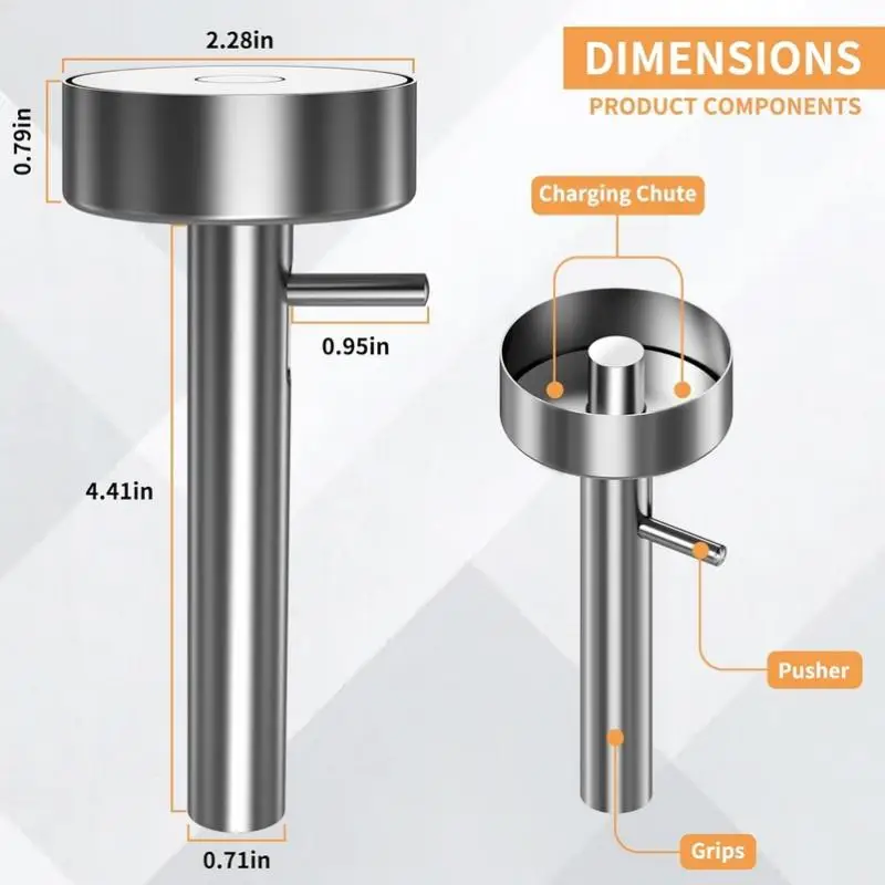 

Ложка для фалафеля из нержавеющей стали