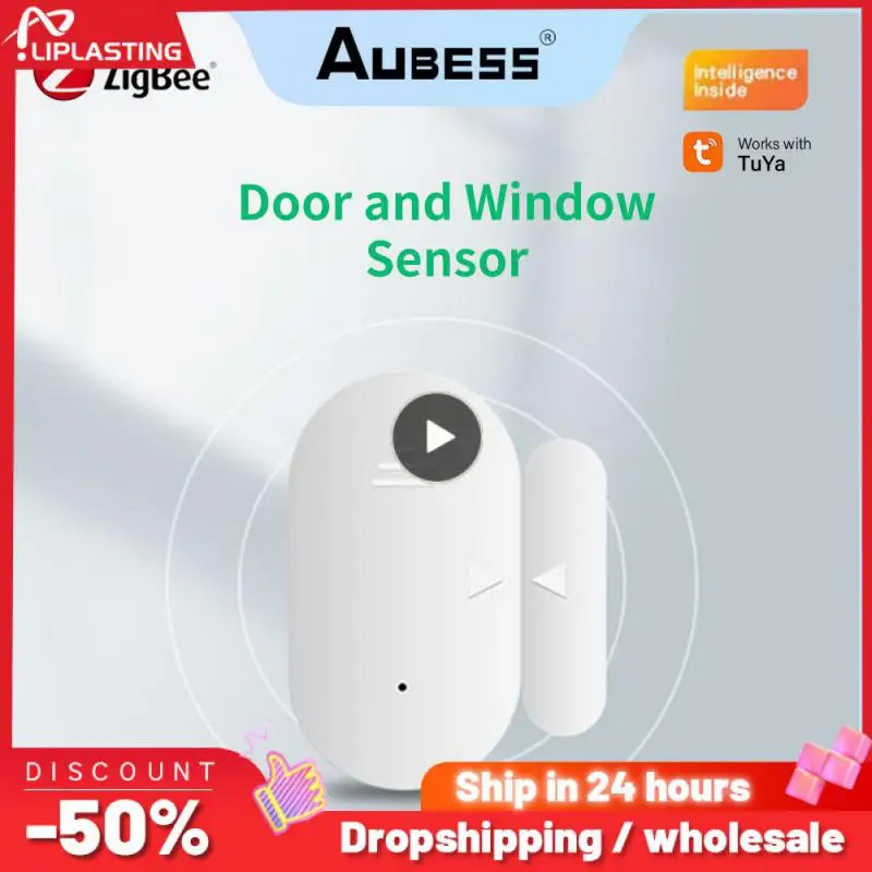 

Security Protection Alarms Door Open Closed Detectors Smart Life App Control Wireless Door Detectors Smart Home Tuya Smart