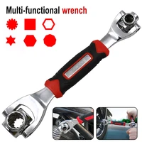 8 in 1 socket wrench universal socket wrench multifunction 360 degree 6 point bicycle car repair tools