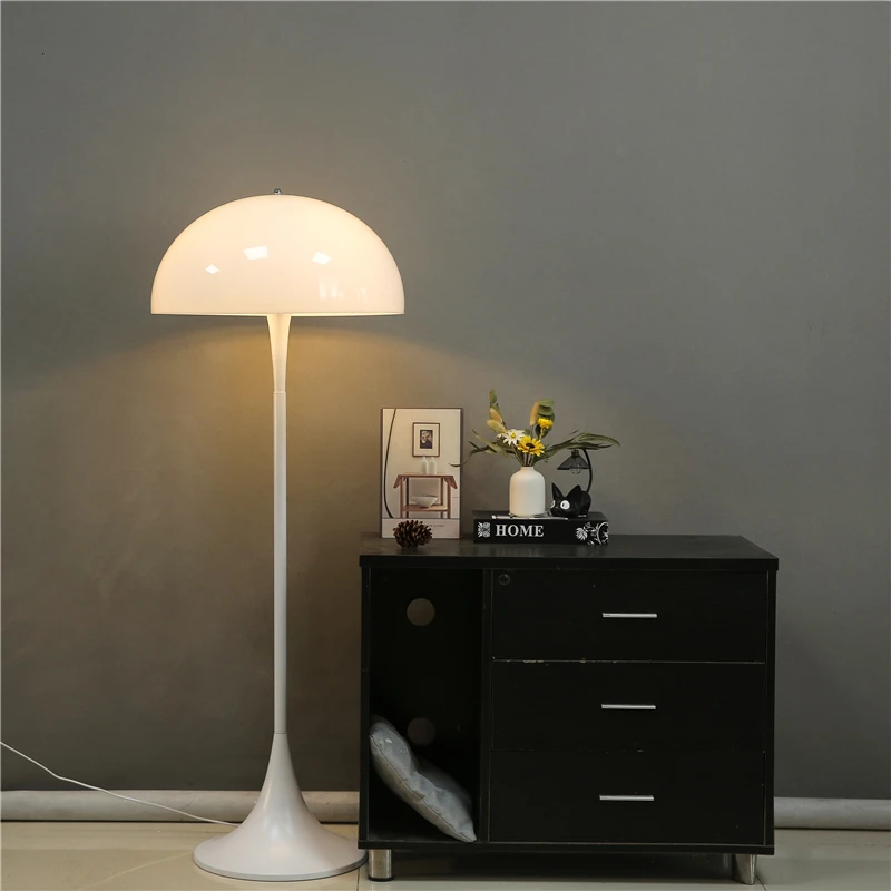 Fashion desk light Floor Lamps Modern Simple Living Room Bedroom Bedside White Mushroom Led Table Lamp Art Decor Luminaire