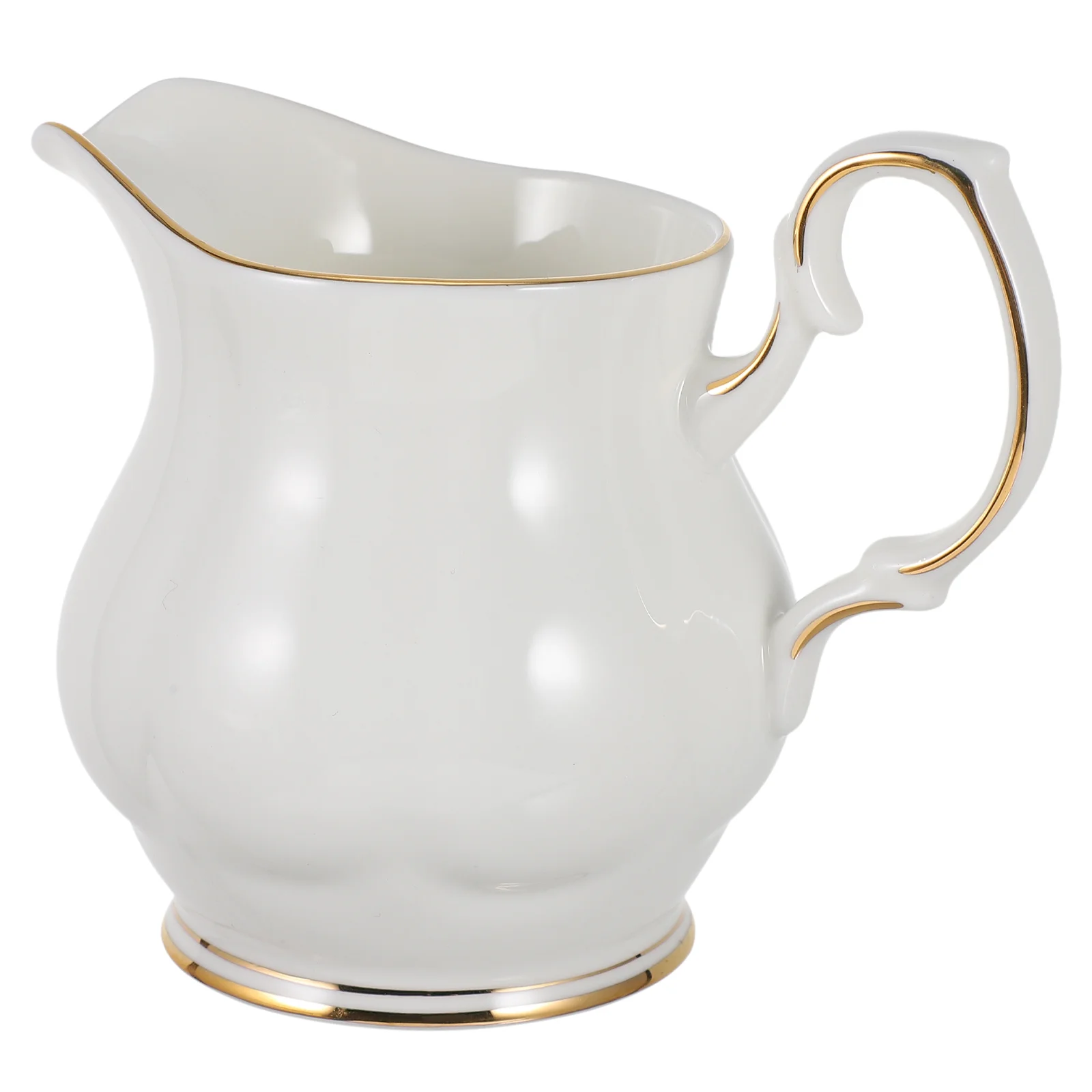 

Mini Classic Ceramic Creamer with Handle Small Coffee Creamer Pitcher