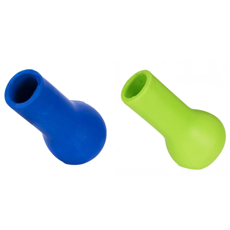 

2X Fishing Rod Butt Cushion Gimbal Fishing Fighting Belt Waist Holder Shock Absorption Stand Green & Blue