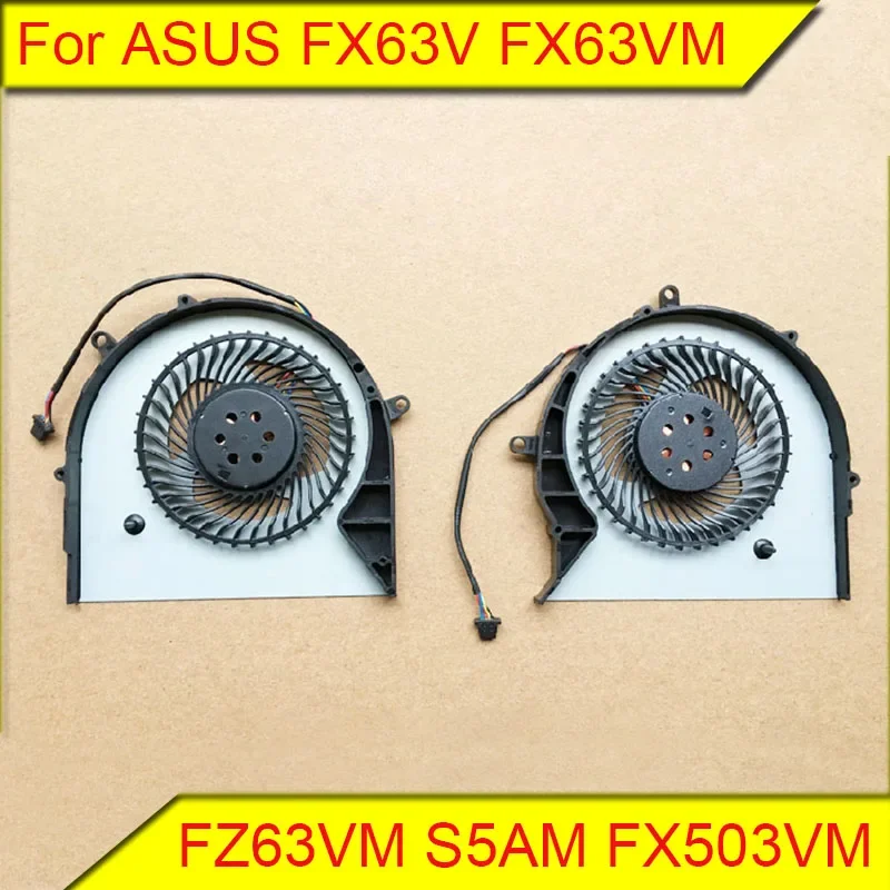 Фото Оригинальный вентилятор для ASUS FX63V FX63VM FZ63VM S5AM FX503VM FX63VM7700, охлаждающий вентилятор №1