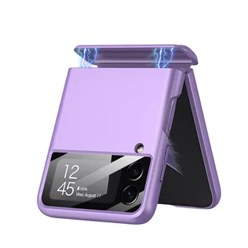 For Z Flip3 Protective Shell Magnetic Hinge Case For Samsung Galaxy Z Flip 3 5G Full Protection Cover Hard Plastic Back Case 1