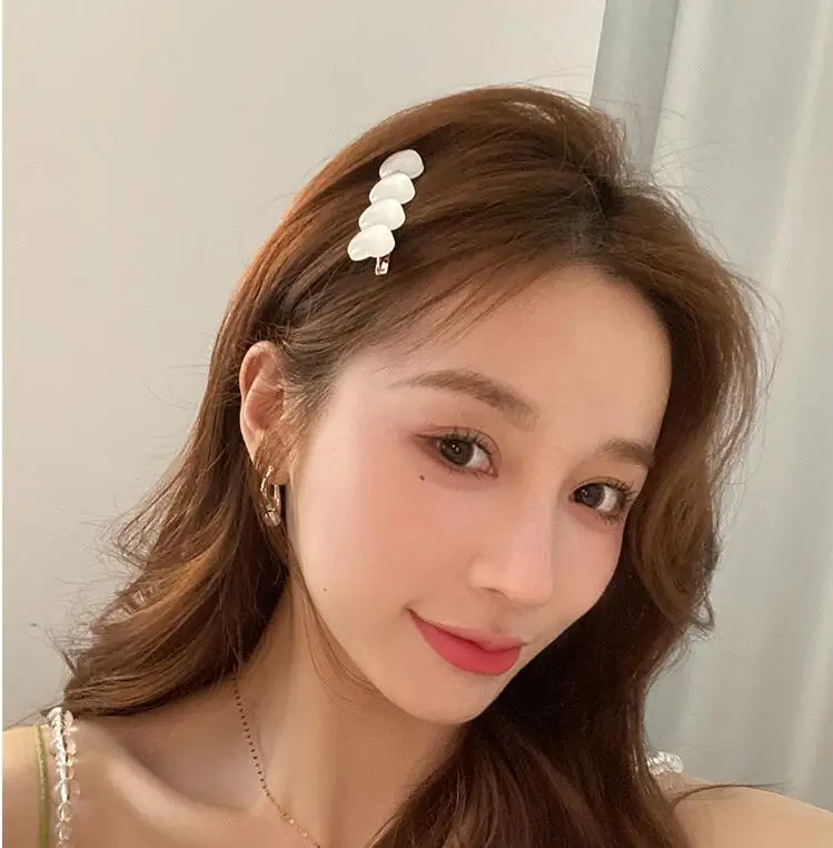 Модные элегантные женские аксессуары для волос из смолы фотореквизиты с