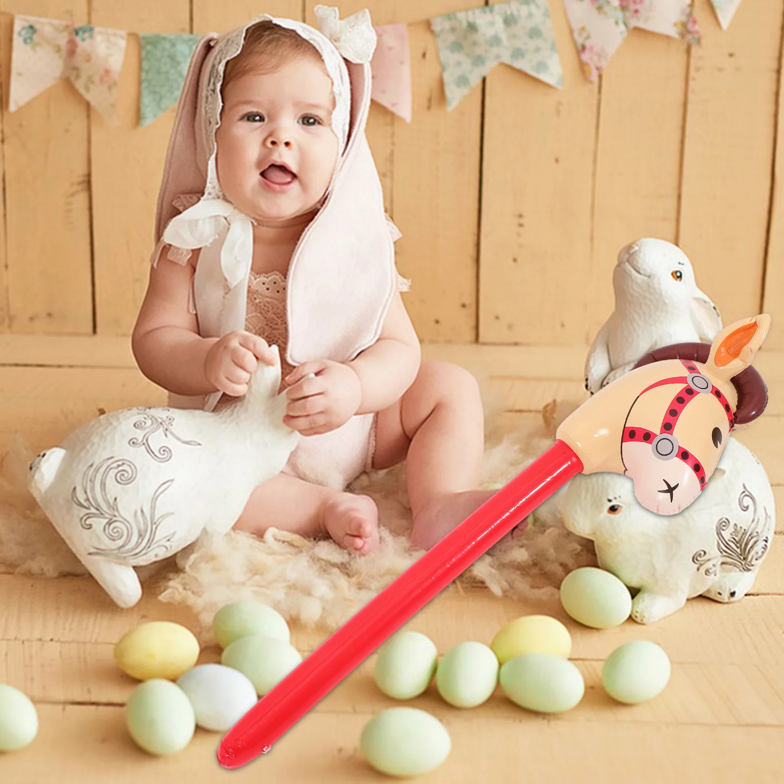 3 шт. надувные принадлежности для вечеринок с изображением лошади длинная палка