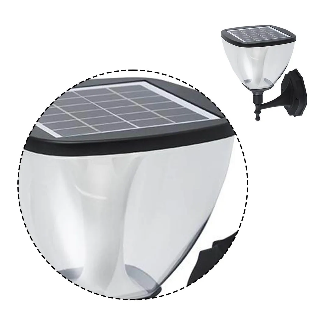 

Solar Powered Wall Light 3 Modes Waterproof Outdoor Pathway Park Porch Backyard Driveway Walkway Street Lawn Lamp