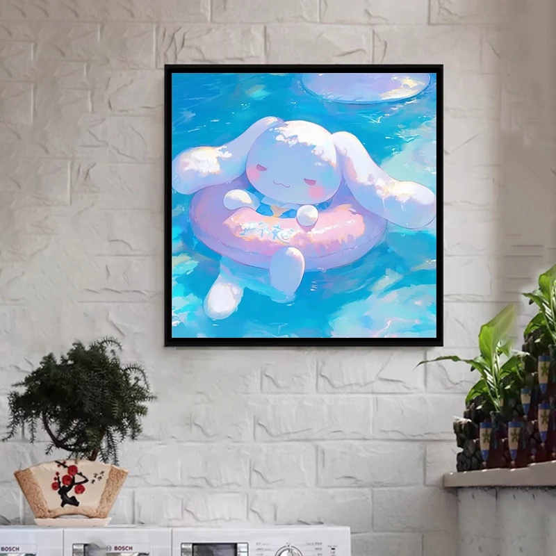 Серия Sanrio 5D Ручная Работа Мультфильм Алмазная Живопись Cinnamoroll Мозаика Набор Для