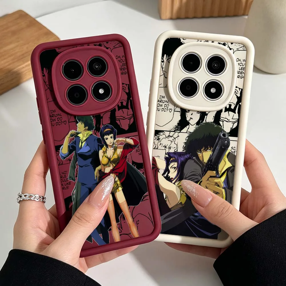 Фото Популярный чехол для телефона с изображением аниме Cowboy Bebop для Xiaomi Redmi Note 15 14 13 12 11 10 14S 11S Pro Plus 5G, силиконовый чехол Eye Ladder №2