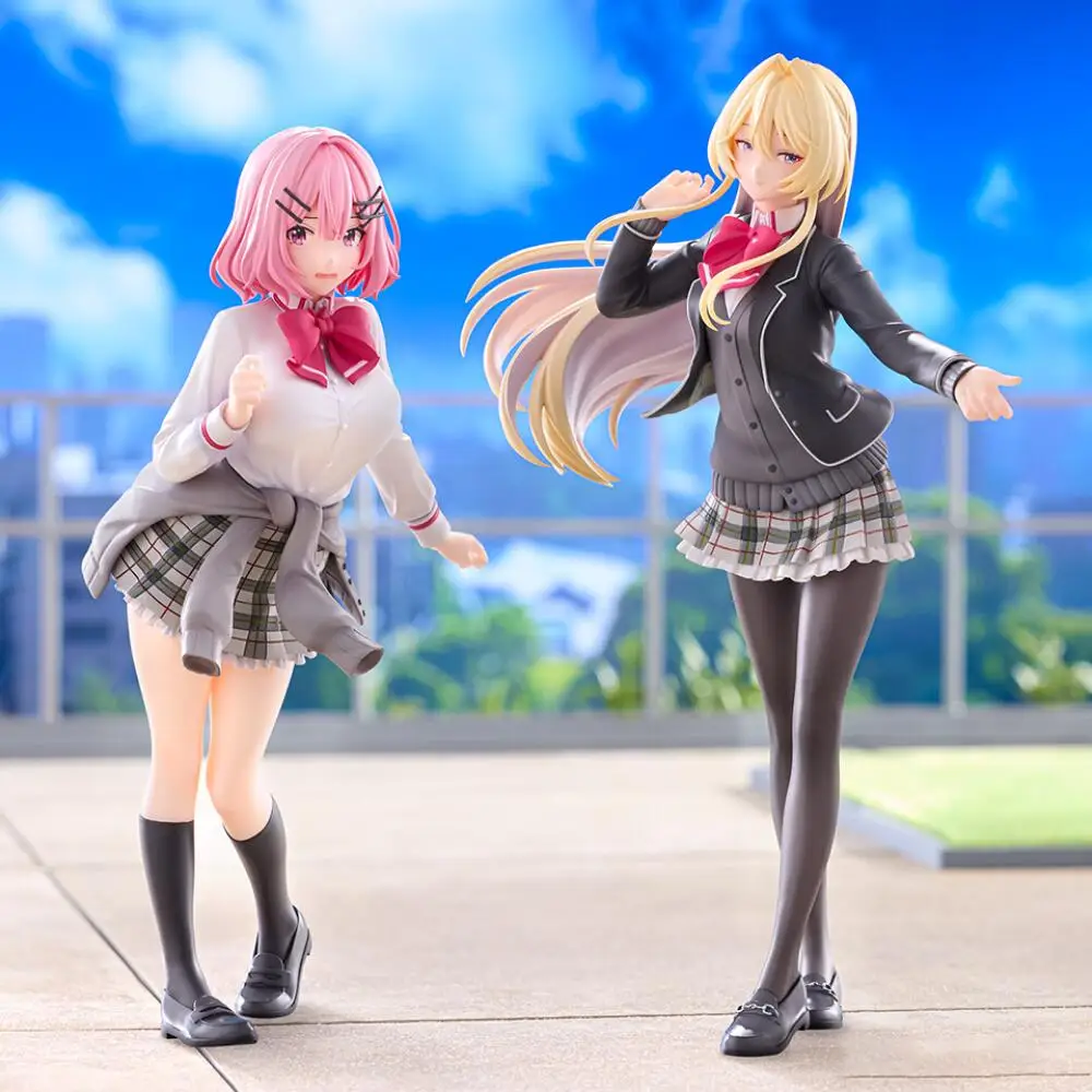 Фото Официальная оригинальная фигурка FuRyu Trio Try It Watanare Ouzuka Mayui Amaori Renako, аниме-модель, коллекционная игрушка, в наличии №2