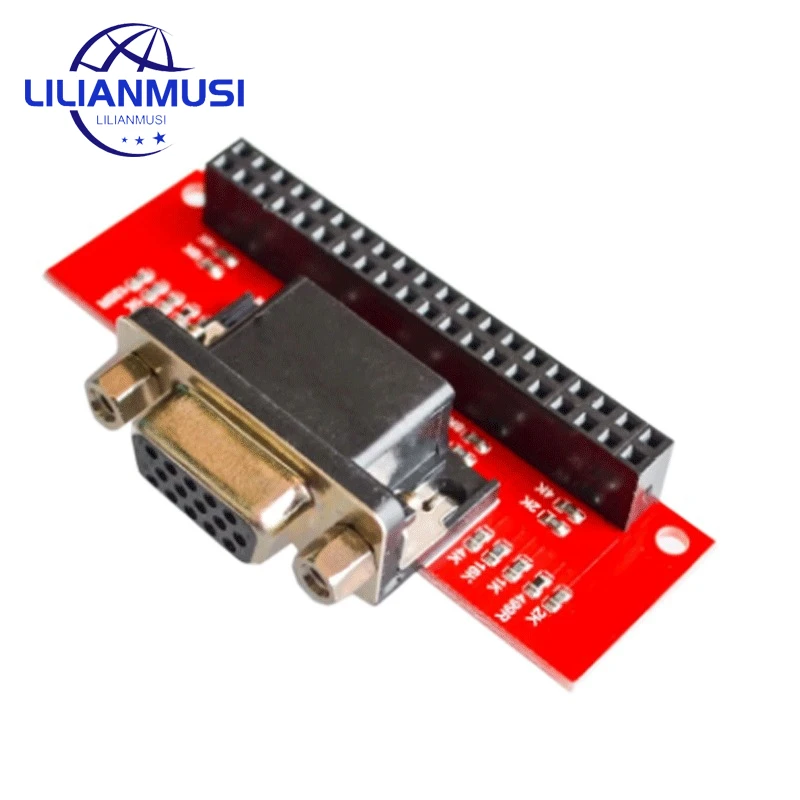 Новая версия VGA666, плата адаптера DPI, модуль для товерлейки для Raspberry Pi 3B / 2B / B + / A +