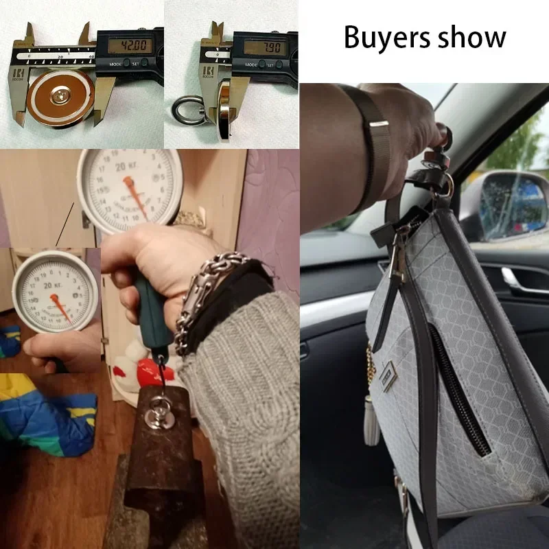 Супермощный магнит Круглые неодимовые магниты NdFeB N52 на холодильник для рыбалки