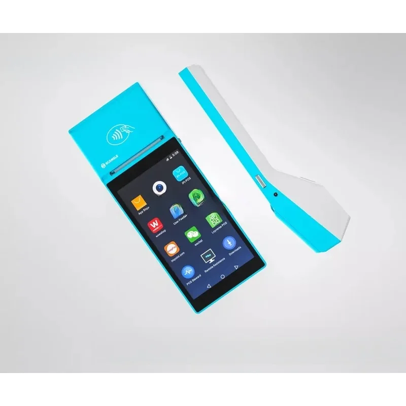 Scangle sp01 system SumUp 5 дюймов BT терминал Портативный WiFi Android PDAs POS с устройством