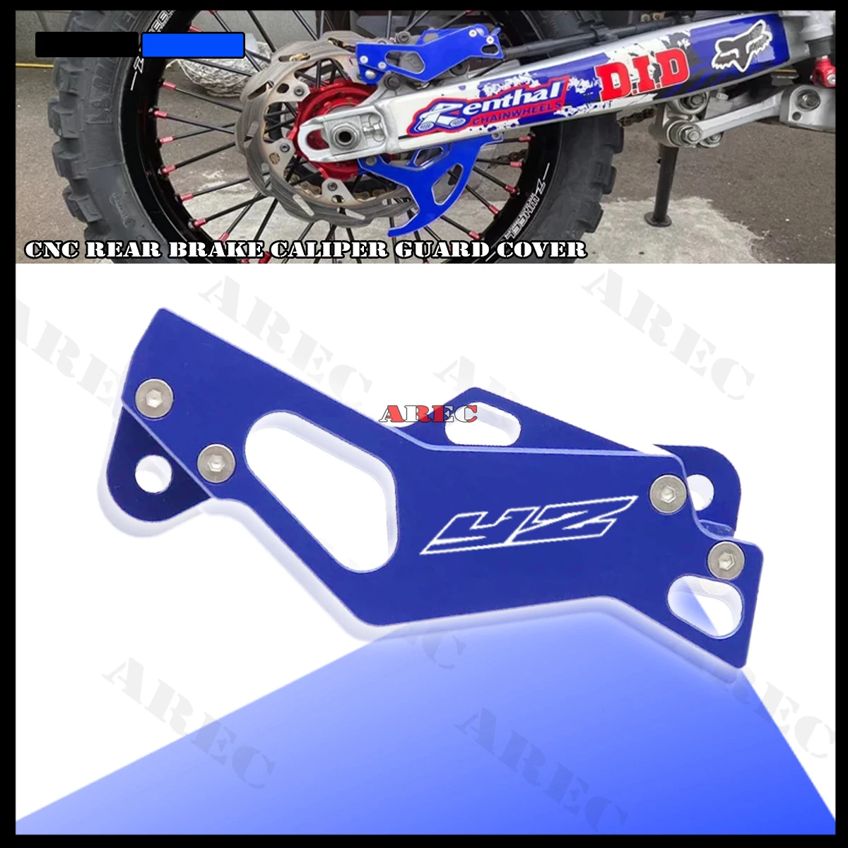 

Для YAMAHA YZ250 YZ250X YZ250F YZ250FX YZ 250 250X 250F 250FX мотоцикл YZ логотип с ЧПУ задний тормозной суппорт защитная крышка протектор