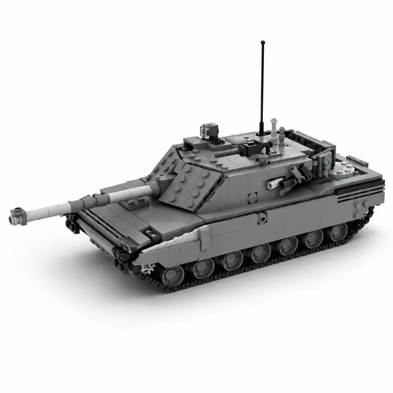 Фото 1127 деталей: Танк Ariete MBT, масштаб 1:35, модель армейской техники MOC, конструктор-головоломка для самостоятельной сборки, развивающий набор строительных блоков, подарок №2