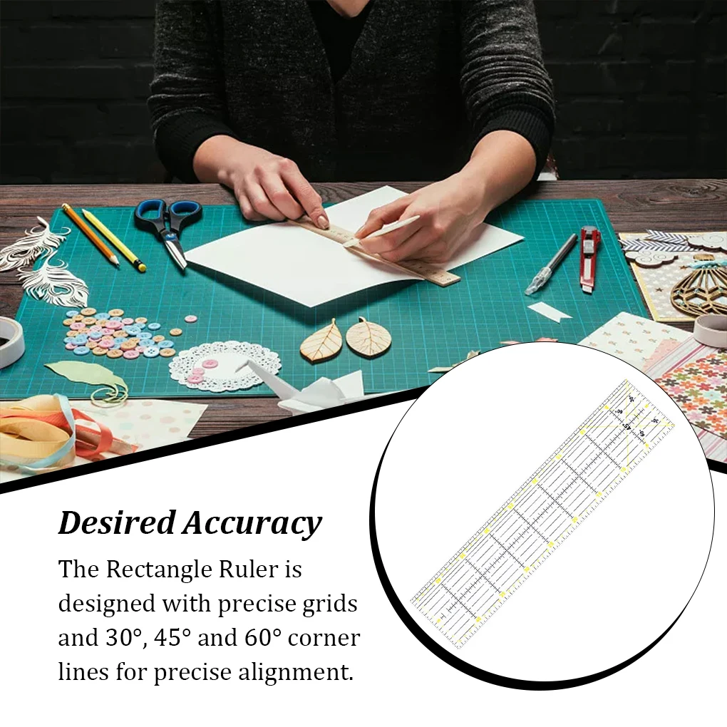 

Tailor Ruler Quilting Supplies with Concise scales