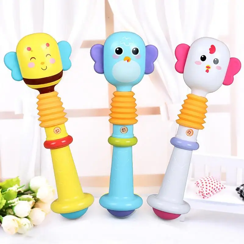 

Baby Hand Rattles Kids Musical Party Favor Child Baby Shaker Percussion Musical Instrument Toy Educational Toy (Random Style)