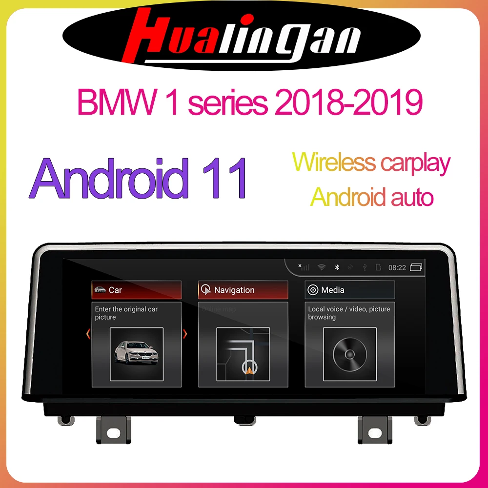 

Hualingan For BMW 1 series 10.25" Touchscreen Android 11 GPS Navi CarPlay Autoradio Car Stereo Multimedia Auto GSP Wifi