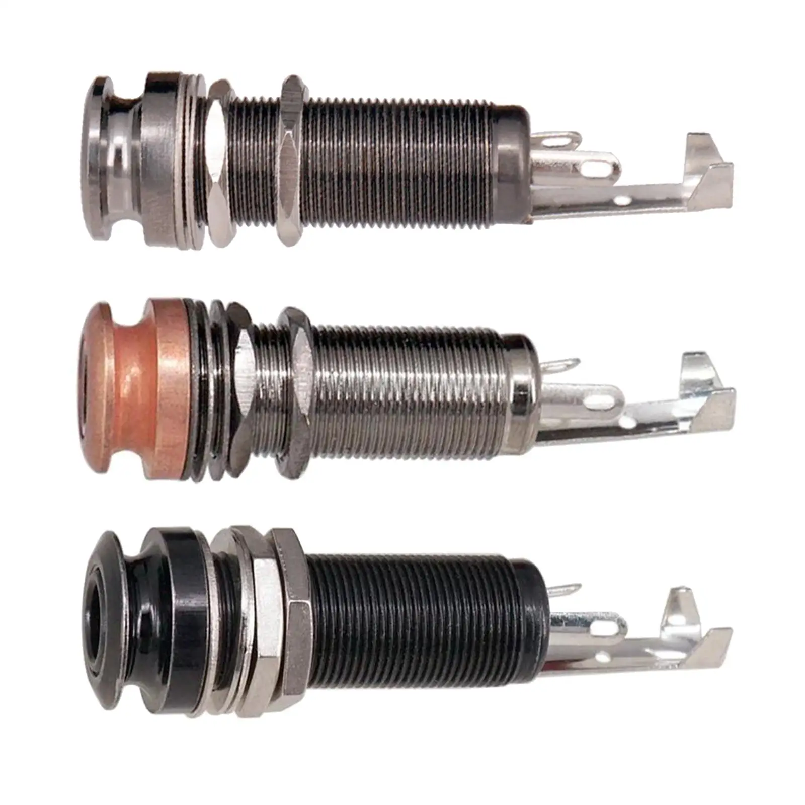 

Guitar Threaded Cylinder Output Strap 6.35mm Electric Guitar Parts