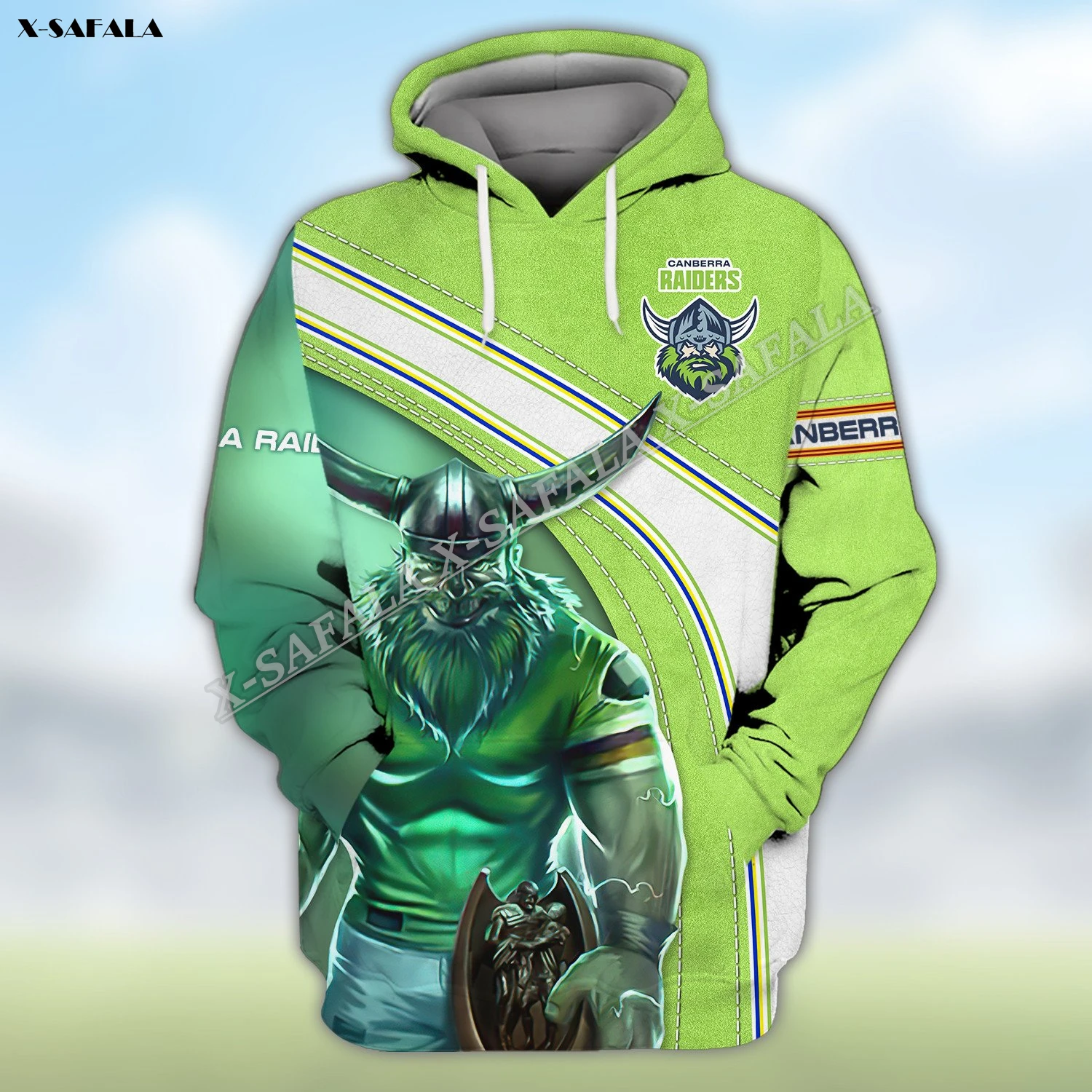 

Австралийская Спортивная Толстовка для регби Raiders с 3D принтом, мужская верхняя одежда для взрослых, рубашка, пуловер, свитшот, повседневная куртка